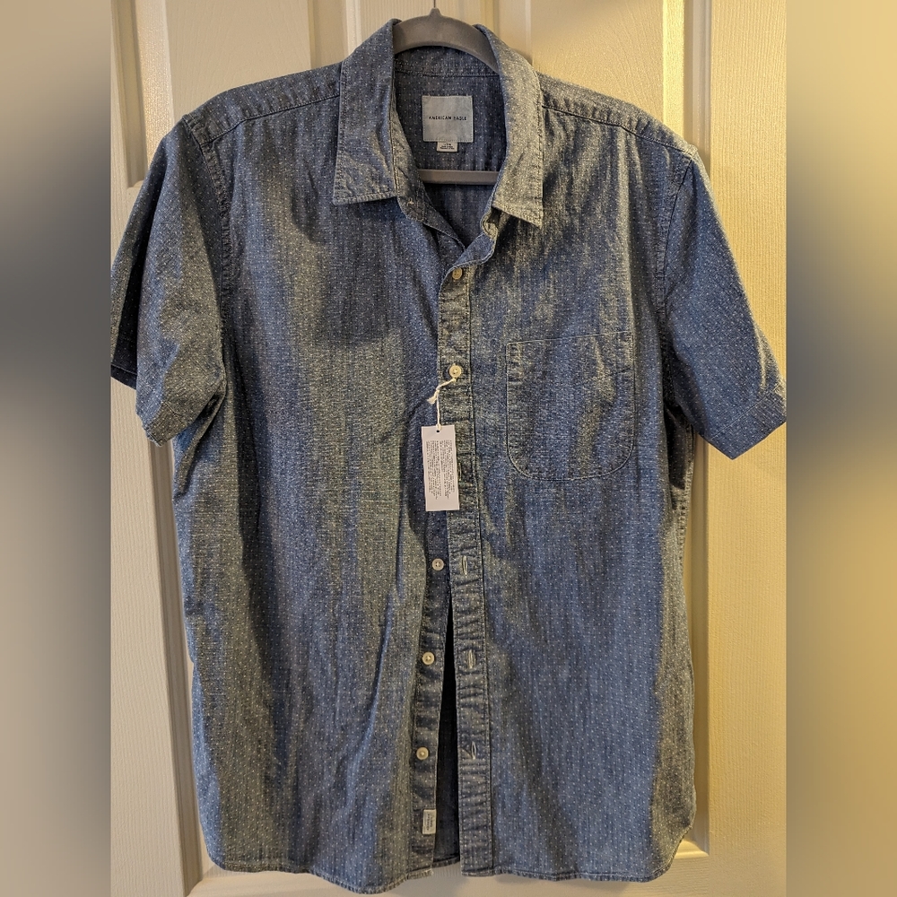 American Eagle Men's Button-down Shirt
